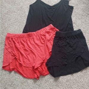Sleep sets  women’s old navy Sunday sleep 2 shorts 1 top XL
